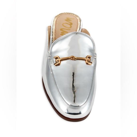 SAM EDELMAN “Linnie Bit Mule” in Metallic/Gold | Size 9 - Picture 3 of 8